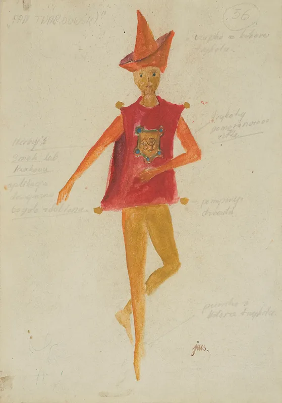 Jan Marcin Szancer, Projekt kostiumu do Pana Twardowskiego