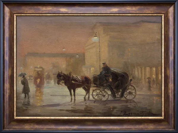 Czesław (I. Zygmuntowicz) Wasilewski, DOROŻKA NA PLACU TEATRALNYM