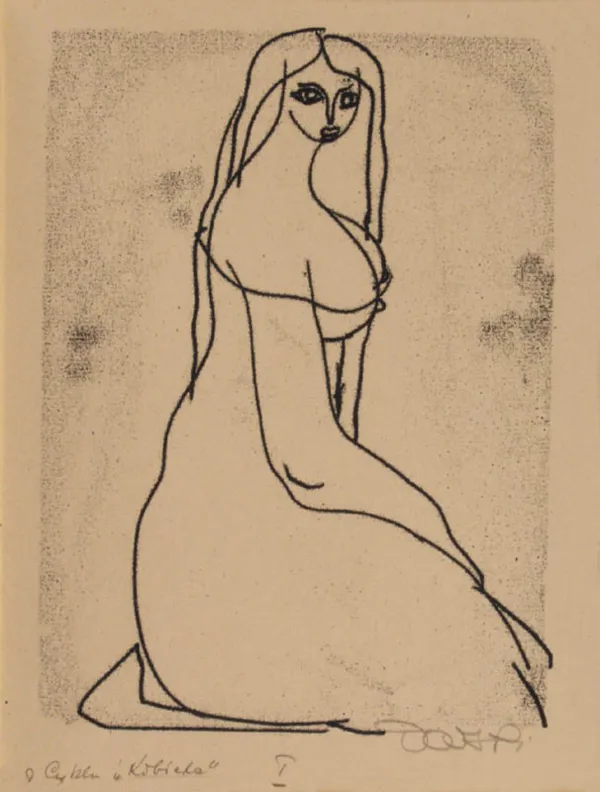 Stanisław Dawski, Z cyklu "Kobieta" I, ok. 1955