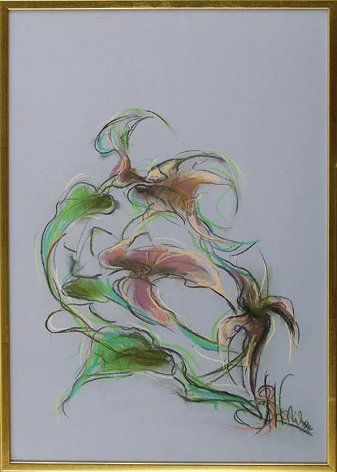 Bożena Wahl, Kwiaty, 1997