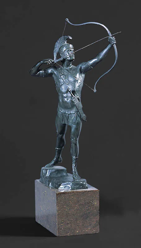 Autor nierozpoznany, ŁUCZNIK GRECKI, ok. 1900