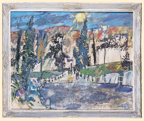 Juliusz Joniak, Pejzaż hiszpański, 1987