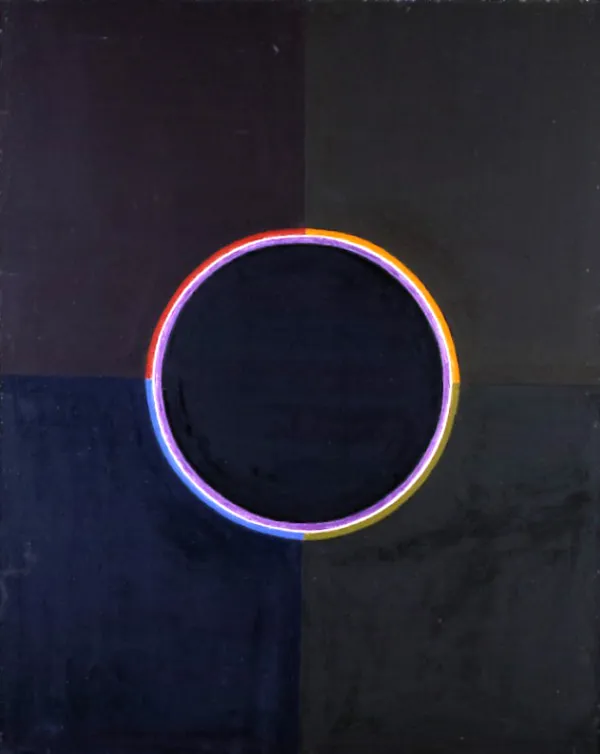 Stefan Gierowski, Obraz DXCIII, 1989