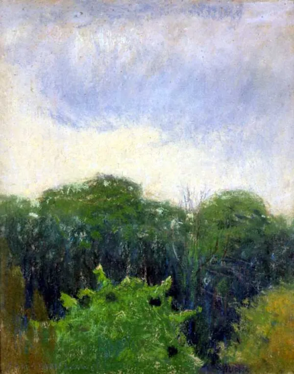 Jan Stanisławski, Pejzaż - Zielone zarośla