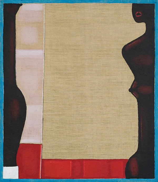 Jerzy Nowosielski, DZIEWCZYNA Z LUSTREM, 1984 