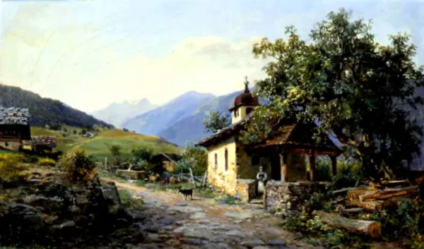 Bernhard Mühlig, Wioska w górach