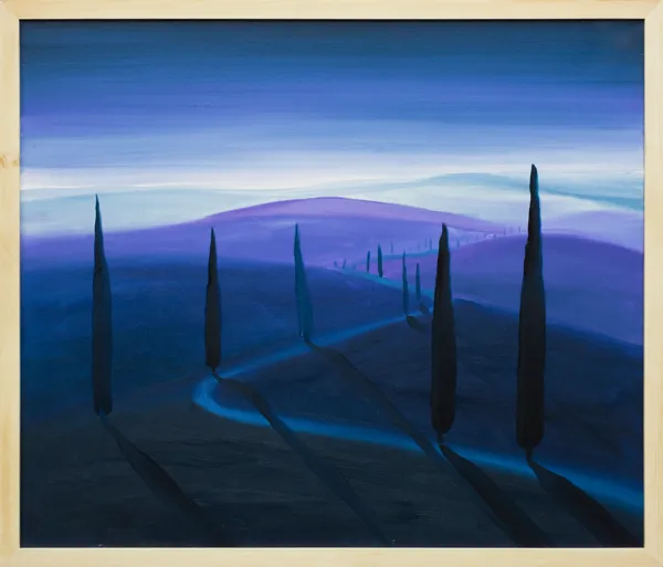 Jacek Malinowski, Pejzaż z Toskanii, 2014