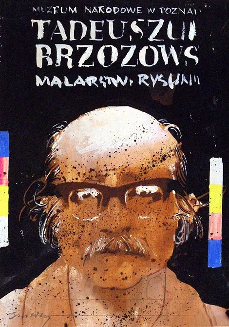 Waldemar Świerzy, Tadeusz Brzozowski (szkic plakatu)