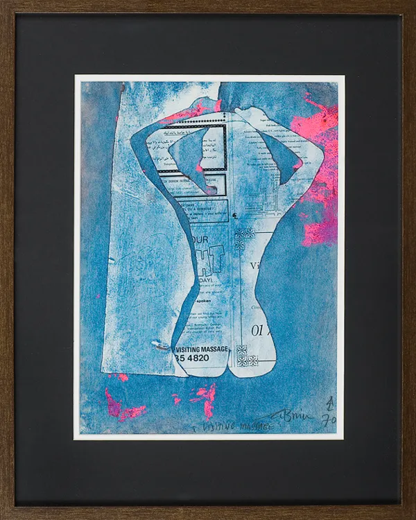 Karol Bnin Bniński, Visiting Massage, 1970