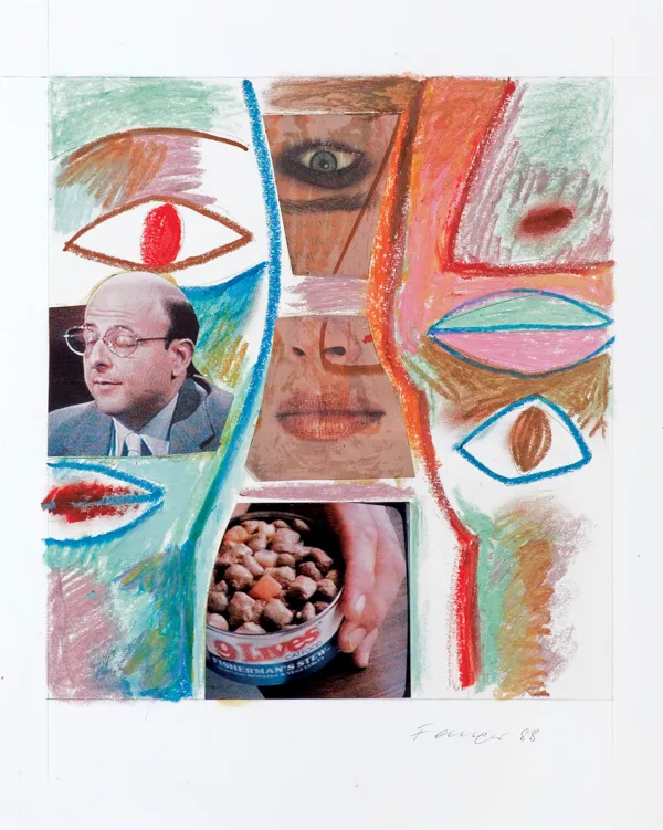 Wojciech Fangor, BEZ TYTUŁU, 1988