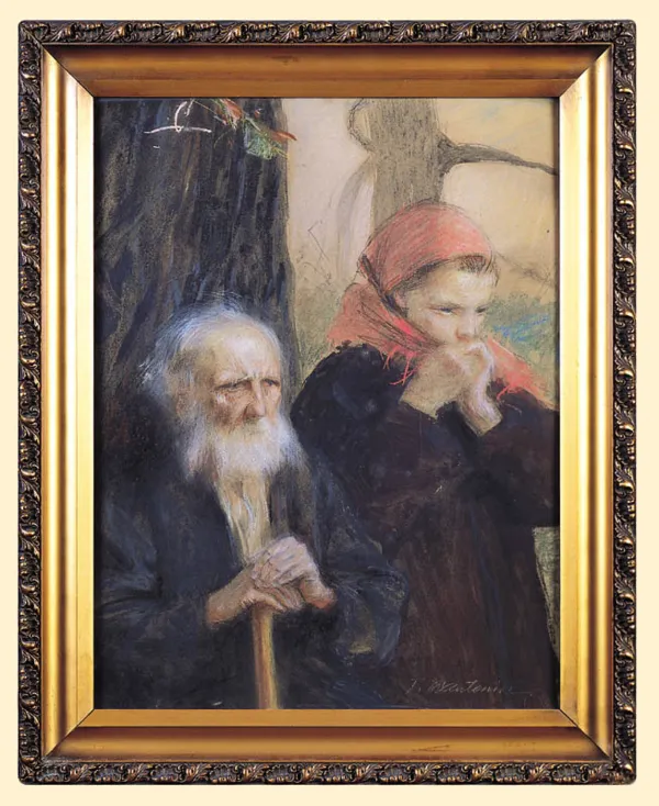 Teodor Axentowicz, STAROŚĆ I MŁODOŚĆ, ok. 1920