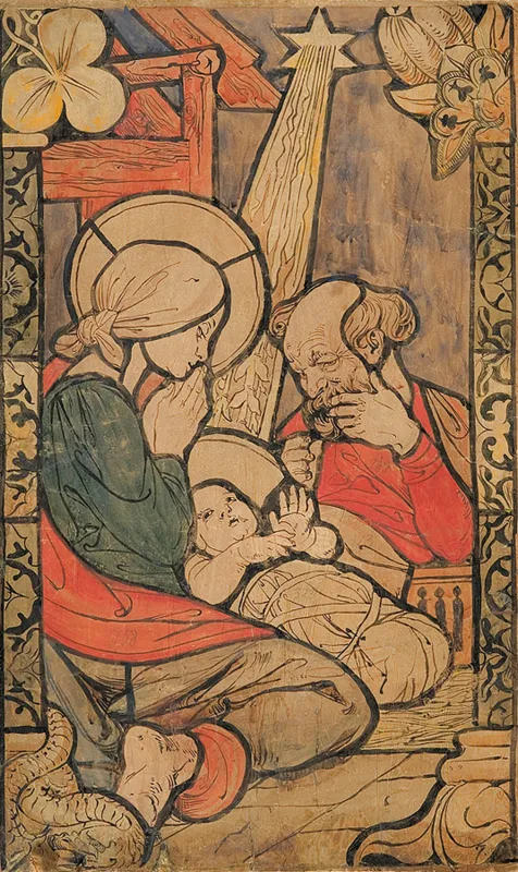 Stanisław Wyspiański, BOŻE NARODZENIE, 1890-1891