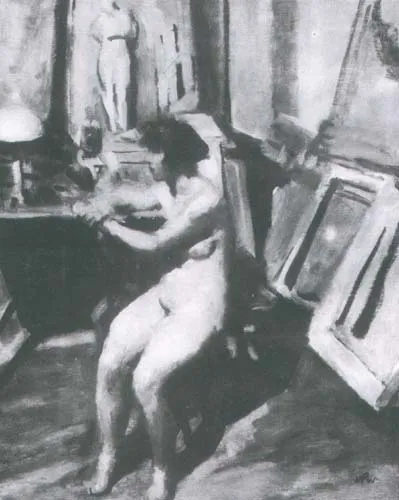 Wojciech Weiss, W pracowni malarza