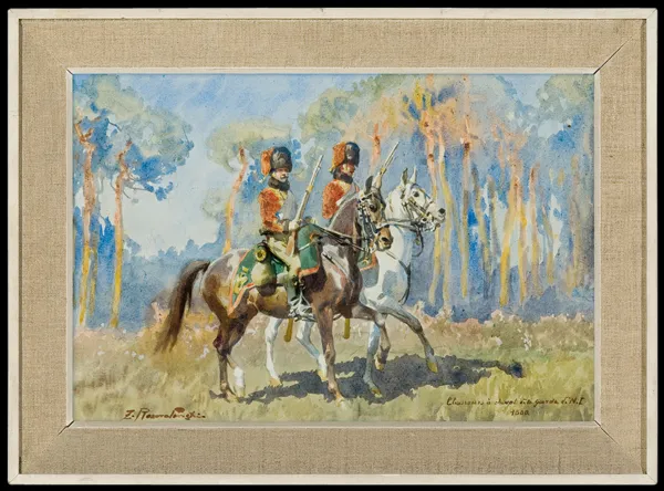 Zygmunt Rozwadowski, STRZELCY KONNI GWARDII NAPOLEONA I, 1900