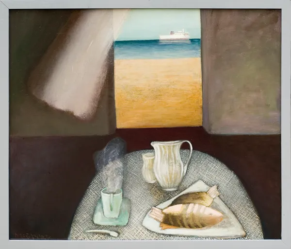 Mira  Andrzejewska Kalkowska, Martwa natura z widokiem na morze, 2007 