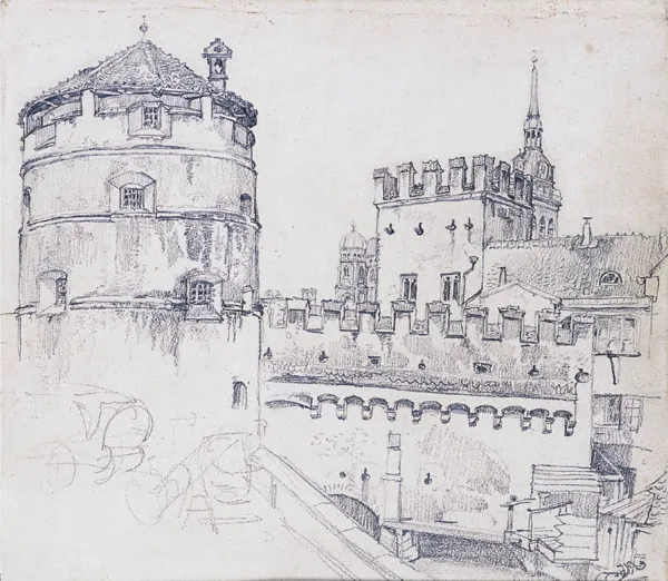 Jan Matejko, WIEŻE MONACHIUM, 1859