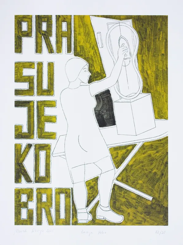 Marek Sobczyk, Prasuje Kobro, z cyklu Psycho-somo-socjoanaliza, 