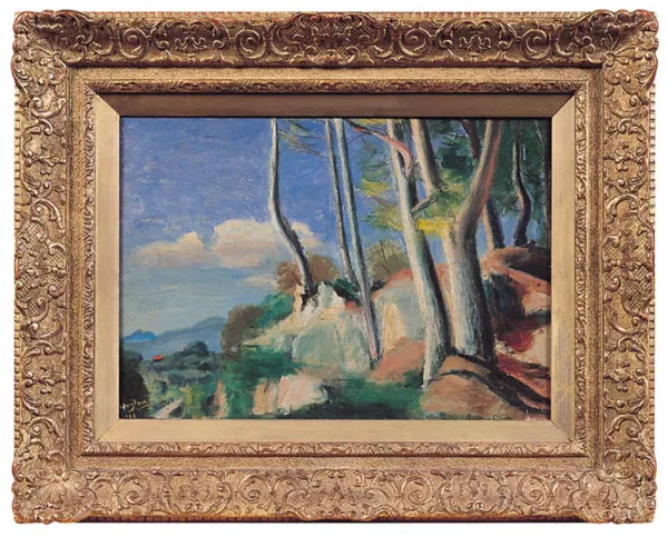 Henryk Hayden, PEJZAŻ Z POŁUDNIOWEJ FRANCJI, 1941