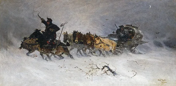 Józef Brandt, Zadymka