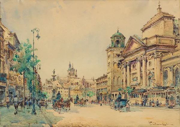 Władysław Chmieliński (Stachowicz), KOŚCIÓŁ ŚW. ANNY W WARSZAWIE, przed 1939