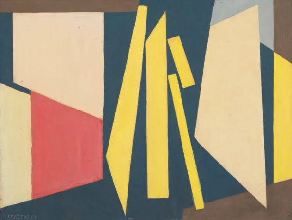 Henryk Stażewski, KOMPOZYCJA BEZPRZEDMIOTOWA, ok. 1927-1928