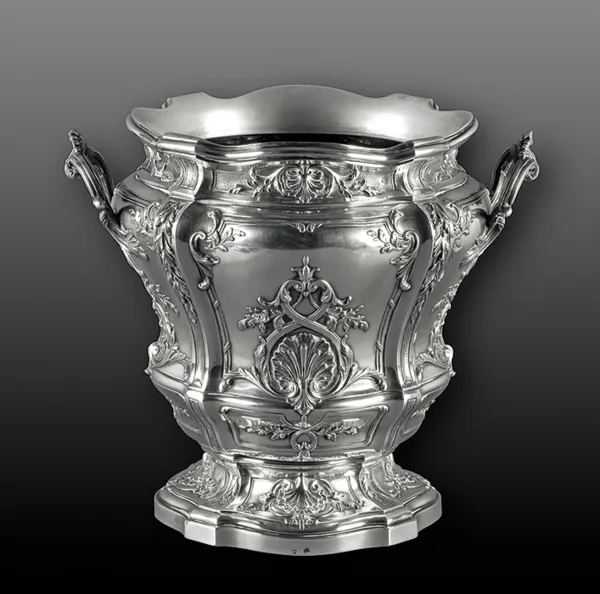 Autor nierozpoznany, NACZYNIE DO CHŁODZENIA WINA, k. XIX w.