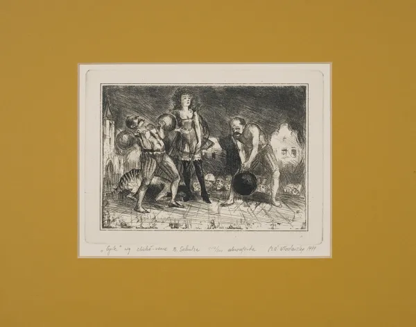 Małgorzata Leszczewska-Włodarska, Kopia pracy Brunona Schultza Cyrk