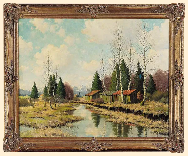 Carl Schaette, BRZOZY NA TORFOWISKACH