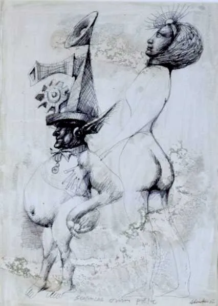 Jan Lebenstein, SCIANCIA OMNI PRESTE, 1962