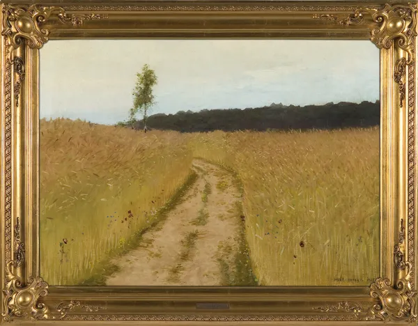 Józef Rapacki, DROGA WŚRÓD ŁANÓW ZBOŻA. LATO, 1928 