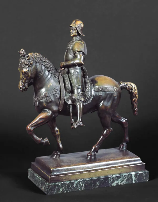 Autor nierozpoznany, POSĄG KONDOTIERA COLLEONIEGO, II poł. XIX w.