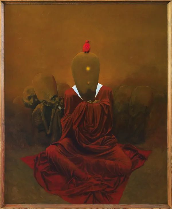 Zdzisław Beksiński, BEZ TYTUŁU, I poł. lat 70. XX w