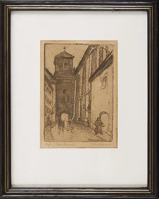 Zofia Stankiewicz, Ulica Dziekania w Warszawie