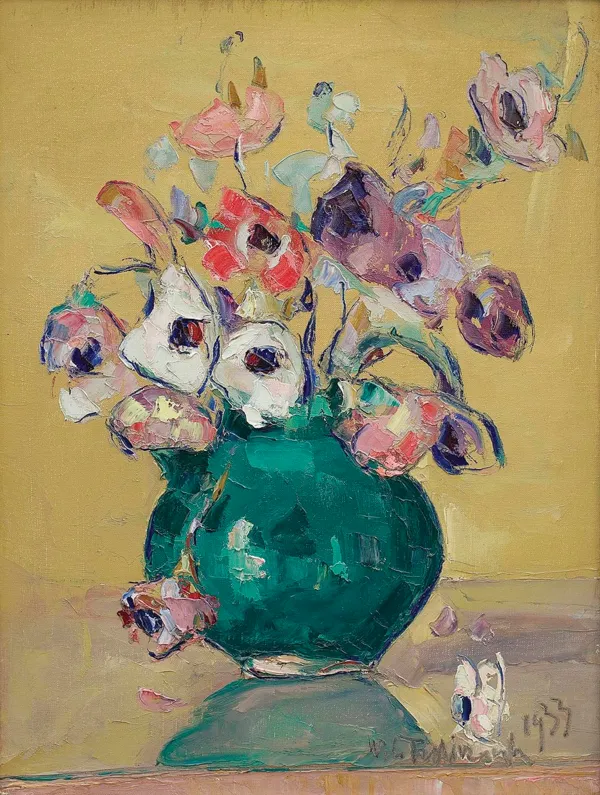 Włodzimierz Terlikowski, Anemony, 1933