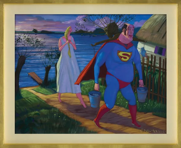 Jacek Pałucha, SUPERMEN POMAGA BIEDNEJ SIEROTCE, 2010