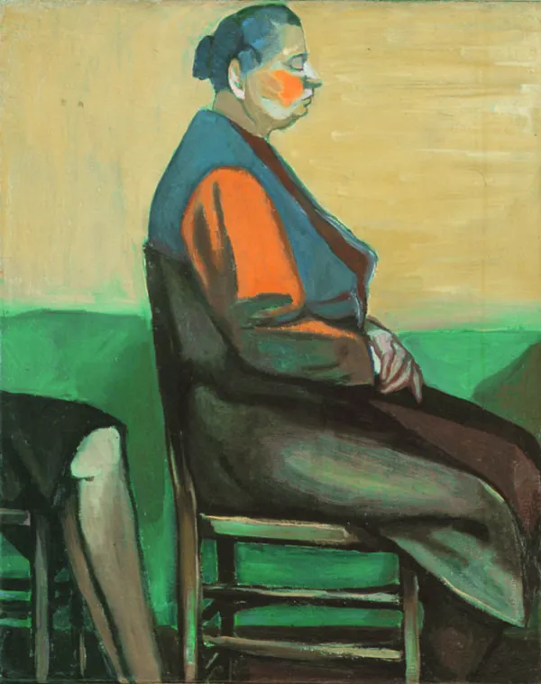 Andrzej Wróblewski, Szkic do Ukrzesłowienia, 1956