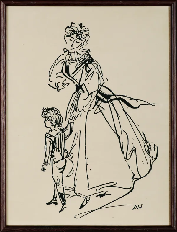 Antoni Uniechowski, Dama romantyczna