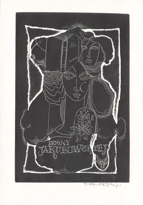 Stanisław Dawski, Ex libris Bogny Jakubowskiej