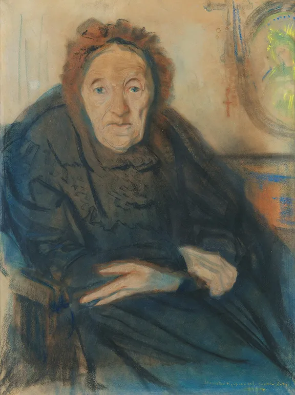 Stanisław Wyspiański, KLEMENTYNA Z TETMAJERÓW OLCYNGIEROWA, 1894