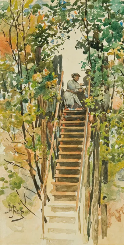 Julian Fałat, NA STANOWISKU