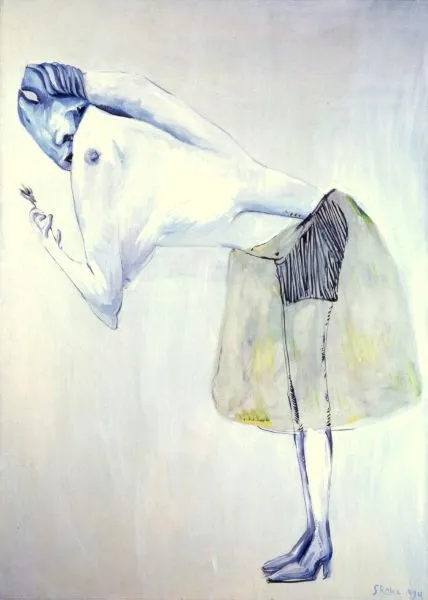 Jacek Sroka, Kobieta paląca papierosa, 1994