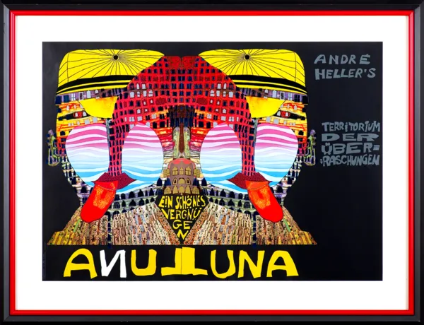 Friedensreich Hundertwasser, LUNA LUNA, 1990