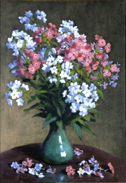 Mieczysław Reyzner, Floksy w wazonie, 1937