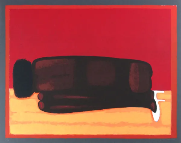 Jerzy Nowosielski, Czarny akt w białych pantofelkach, 1999