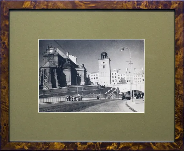 Jan Bułhak, Warszawa W-Z, kościół św. Anny, 1949