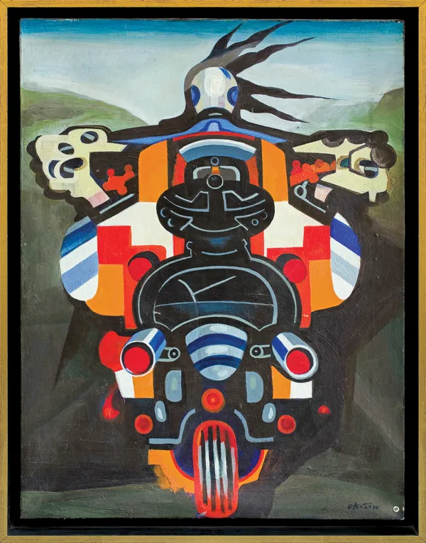 Lech Okołów, MOTOCYKLISTA, lata 70. XX w.