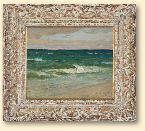 Antoni Piotrowski, MORZE BURZLIWE NA HELU, 1913