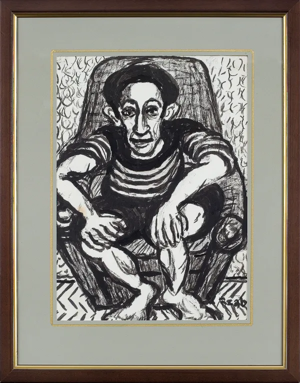 Władysław  Rząb, MĘŻCZYZNA W FOTELU 