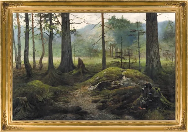 Józef Rapacki, Skraj lasu, 1894