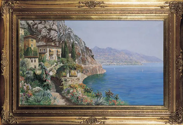 NN NN, NAD LAGO DI GARDA, ok. 1930